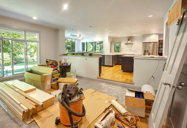 Professional Cabinet Installation technician working in Spotswood, NJ
